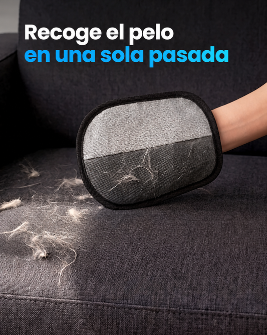 Guante Quitapelos Reutilizable para Mascotas